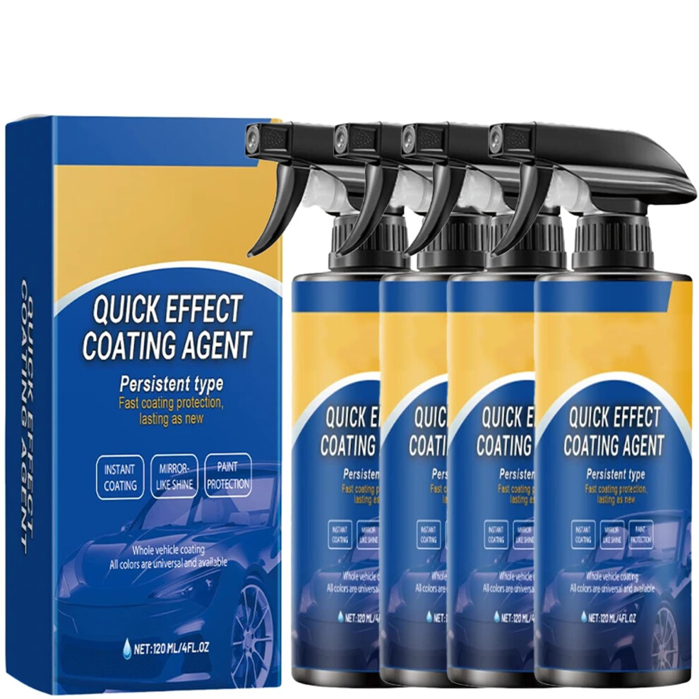 Car Coating Spray 4Pcs Scratch And Protection Longlasting Ceramic Gloss For Cars 9426802801873