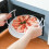 2PCS Foldable Microwave Plate Stacker with Handle, Dual Layer Heating Tray for Two Dishes 4