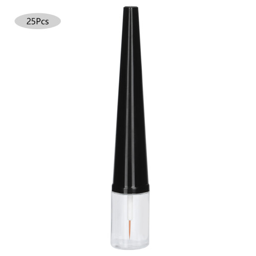 Κομψό φορητό μπουκάλι Eyeliner, διαφανείς άδειοι σωλήνες μάσκαρα για ορούς ανάπτυξης