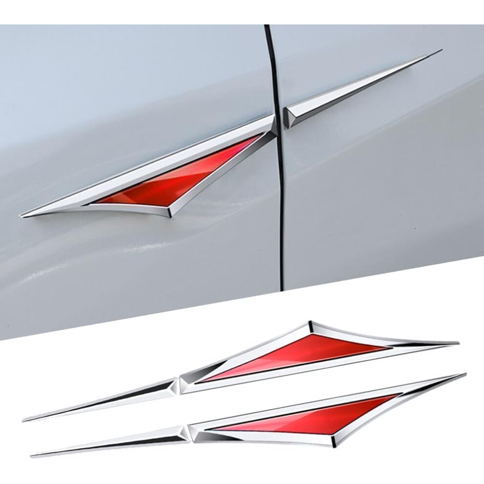 3D Sticker Weatherproof Exterior Decal Emblem Badge For Hyundai Elantra 20122025 Red 9001264903824