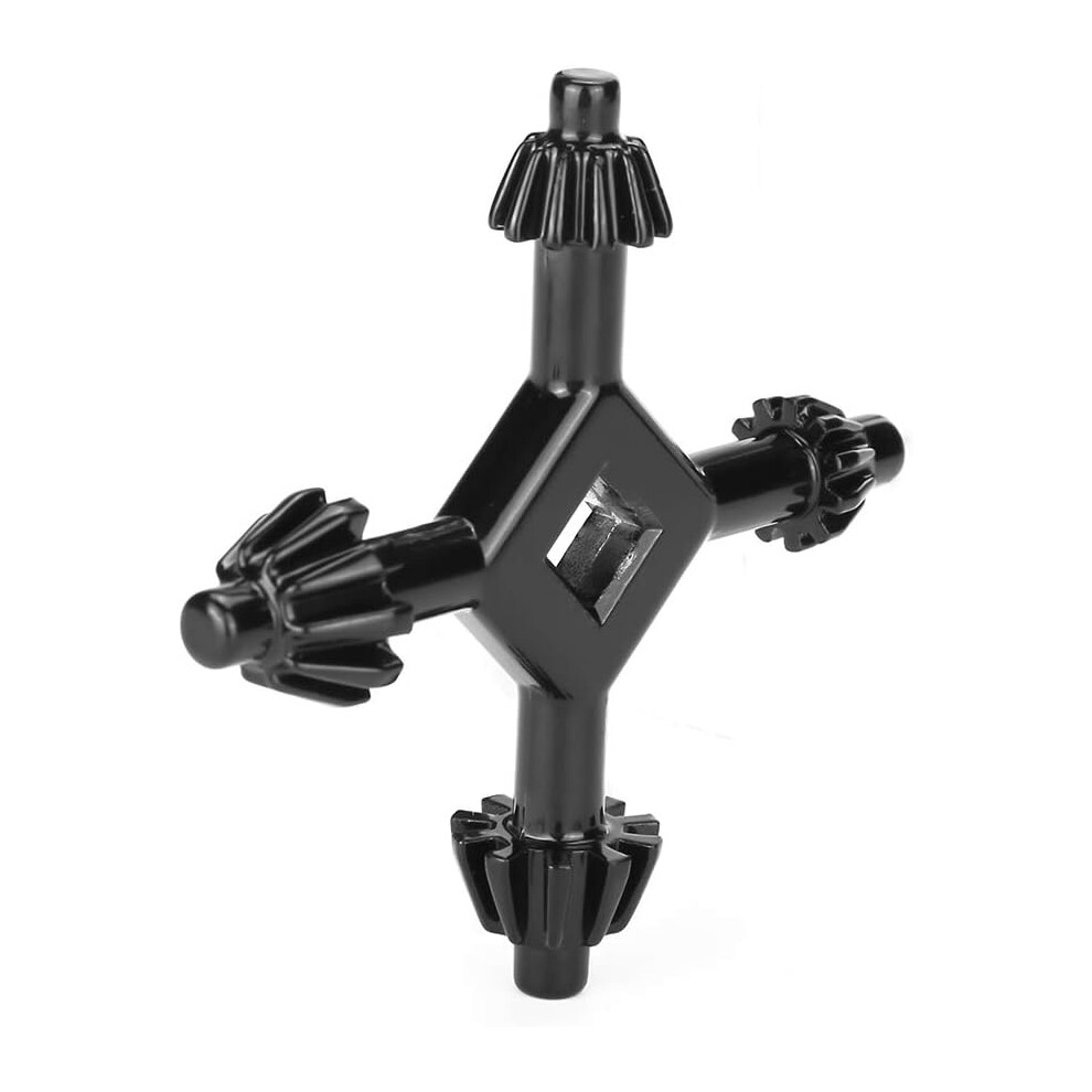 4-Way Chuck Key Drill, Universal Combination Of Steel Material For Unmatched Durability, Multifunctional Chucks Key With Smooth Polishing Surface Ensu 9554910884164