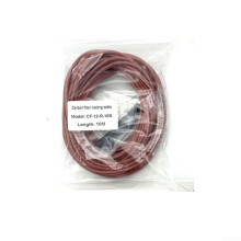 Carbon Fiber Floor Heating Cable 33 Ohm with Safe Silicone Insulation, Heat Resistance 10m