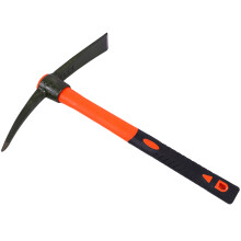 Pick Mattock with Fiber Shaft, for Camping Landscaping-L