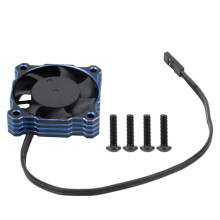 Dissipador de calor para motor brushless com design ajustável, ótima condutividade térmica, ventilador de resfriamento para motores RC de 40x40mm,