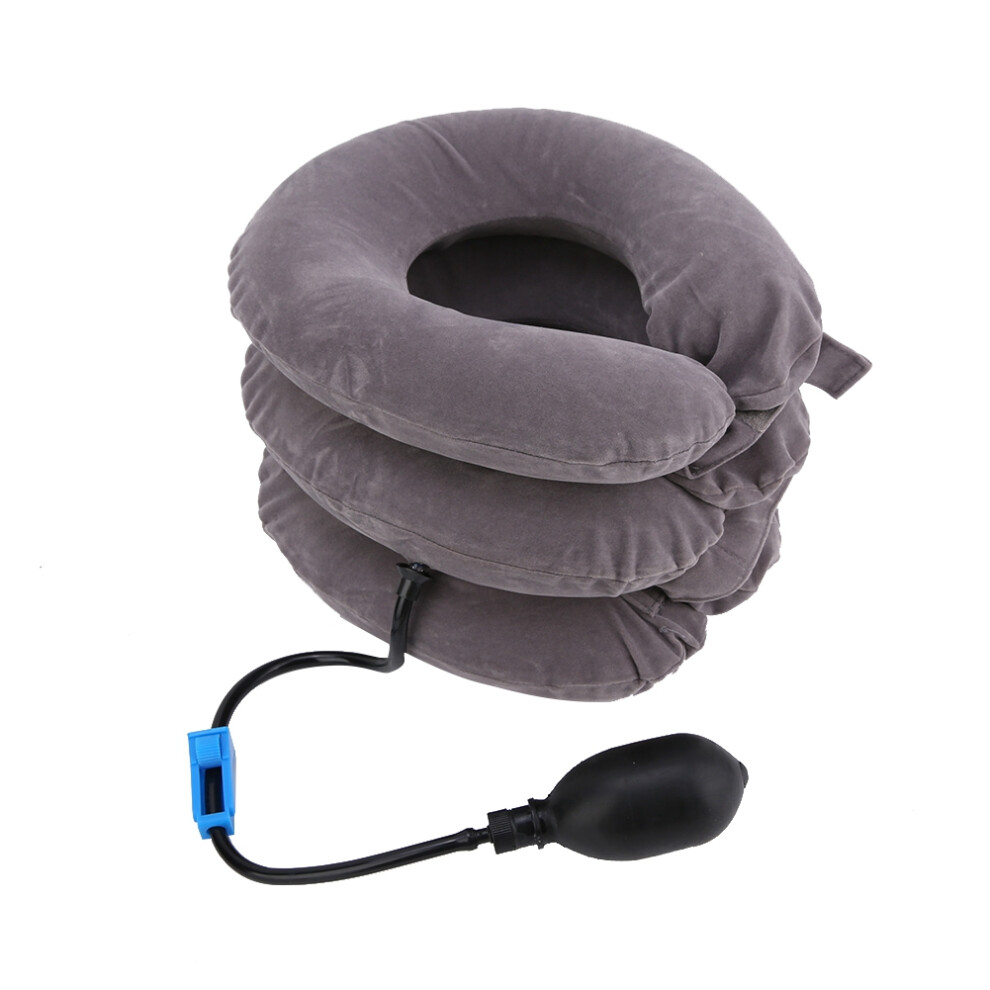 Advanced Cervical Neck Traction Device, Chiropractor Recommended Neck Relief, Ergonomically Shaped Portable Neck Stretcher for Effective Decompression