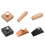 Wood Sandpaper Block Leather Edging-Square sanding block 2
