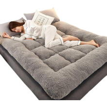 Extra Thick Japanese Futon Mattress Twin Size Soft Fluffy Roll Up Sleeping Pad for Floor or Guest Bed