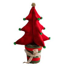 Convenient Artificial Christmas Tree Elegant Miniature-Red