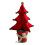 Convenient Artificial Christmas Tree Elegant Miniature-Red 1
