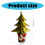 Convenient Artificial Christmas Tree Elegant Miniature-Red 4