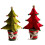 Convenient Artificial Christmas Tree Elegant Miniature-Red 2