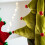 Convenient Artificial Christmas Tree Elegant Miniature-Red 6