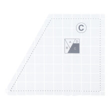 3/4/5Pcs Quilting Ruler Sewing Ruler Templates-4 piece set C
