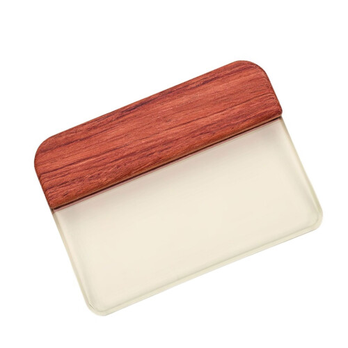 Tempered Glass Scraper Leather Burnisher Leather Tool-rosewood