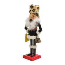 Holiday Wood Nutcrackers Soldier Ornament Elegant Christmas