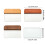 Tempered Glass Scraper Leather Burnisher Leather Tool-rosewood 4