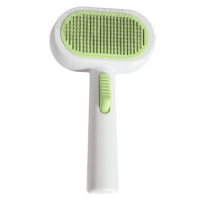 Professional Pet Hair Comb Double Side Brush for-White