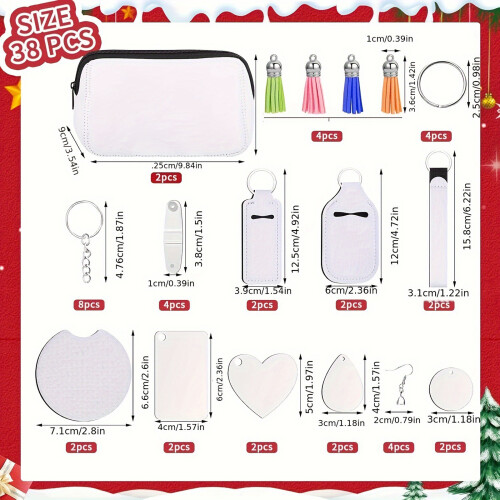 DIY Sublimation Christmas Decors Essential Holiday Craft Set 2