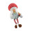 Christmas Plush Decorations Mushroom Hat-Sitting Mushroom Gra 1