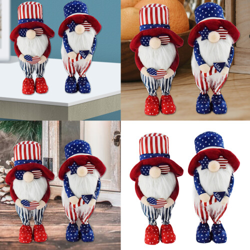 American Patriotic Gnomes Plush Dolls for Independence 1