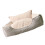Fashion Pet Relaxation Sofa Pet Friendly Sofa Bed-White M 1