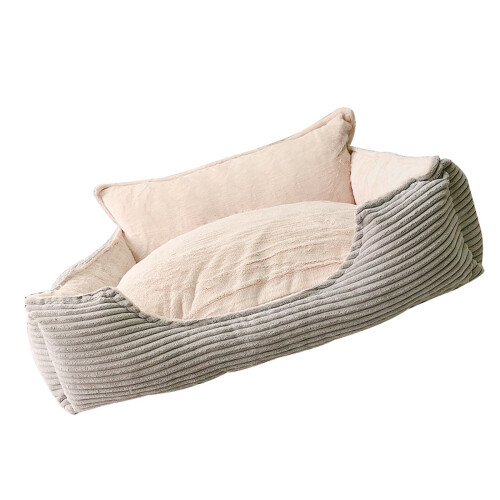 Fashion Pet Relaxation Sofa Pet Friendly Sofa Bed-White M