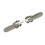 Decorative Alloy Cardigan Button for Sweater-Antique Silver 1