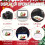 DIY Sublimation Christmas Decors Essential Holiday Craft Set 7