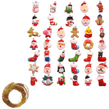 Creative Christmas Pendant Charm Seasonal Decoration-40 random