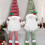 Unique Tree Toppers Easy Install Cone Dwarf Man Christmas-Red 6