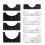 1/2/3 Set T-shirt Guide Ruler with Clear Scale-liangbaikuan 6