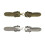 Decorative Alloy Cardigan Button for Sweater-Antique Silver 2