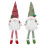 Unique Tree Toppers Easy Install Cone Dwarf Man Christmas-Red 2