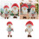 Christmas Plush Decorations Mushroom Hat-Sitting Mushroom Gra 3