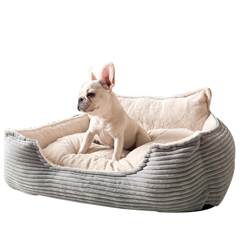 Fashion Pet Relaxation Sofa Pet Friendly Sofa Bed-White M 1