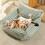 Calmed Dog Sofa Bed Large with Luxurious Short Plush Soft-L 5