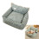 Calmed Dog Sofa Bed Large with Luxurious Short Plush Soft-L 2