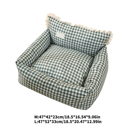 Calmed Dog Sofa Bed Large with Luxurious Short Plush Soft-L 2