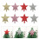 Elegant Star Christmas Tree Toppers Decorating-Silver L 3