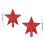 Elegant Star Christmas Tree Toppers Decorating-Silver L 4