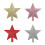 Elegant Star Christmas Tree Toppers Decorating-Silver L 5