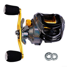 Baitcasting Reels Left Hand For Versatile Fishing Conditions And Smooth Operation Model Size Material Color