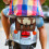 Motorcycle Saddle Bag Waterproof PU Leather with Secure Clip Closure Fork Tool Side Bag Brown 2