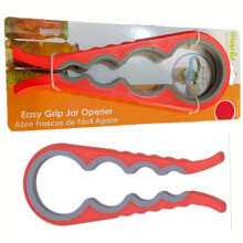 Ergonomic Adjustable Jar and Bottle Opener Tool for Easy Twist Opening in Kitchen