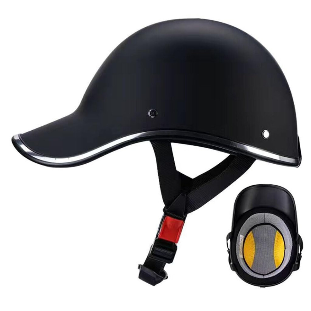 Motorcycle Half Helmet German Style Dot Approved Low Profile Open Face Lightweight Scooter Helmet 5462Cm 9001264906122