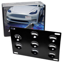 License Plate Mount NoDrill Adjustable Tow Hook Bracket for Tesla Model 3 20172023 Model Y 20202024