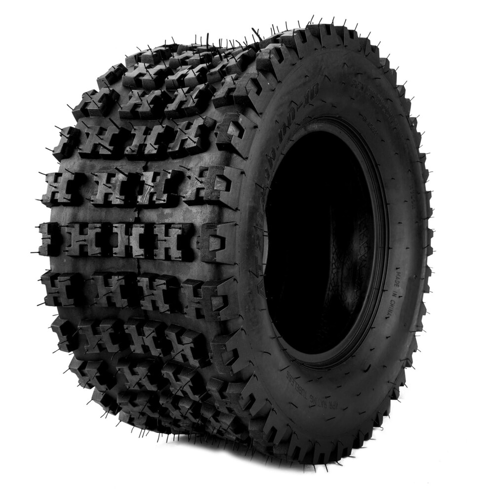 20X109 Atv Knobby Tire Tubeless Go Kart Quad 4 Ply Allterrain Punctureresistant 9426802803129