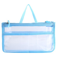 Transparente Reise-Organizer-Tasche, Mehrzwecktasche, verdickte, wasserdichte Aufbewahrungstasche für Damen und Herren, kompakte Größe für Reisen.