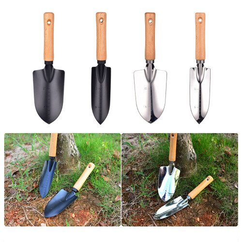 Μικρό φτυάρι σκάψιμο Comfort Grip, εργαλείο φύτευσης ακριβών μετρήσεων με λεπίδα από 1