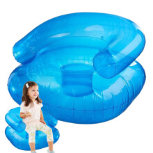 Pool Float Chair for Kids, Inflatable Water Lounger with 220 lbs Capacity, Ergonomic and Durable